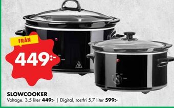 ÖoB Voltage slowcooker erbjuda