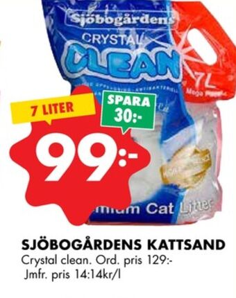 ÖoB Sjöbogården kattsand erbjuda