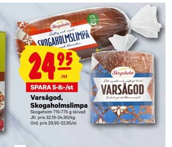 City Gross Skogaholmslimpa erbjuda