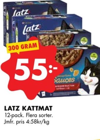 ÖoB Latz kattgodis erbjuda