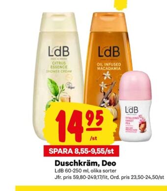 City Gross Ldb deodorant roll-on erbjuda