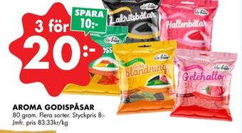 ÖoB Gelé moss godispåsar erbjuda