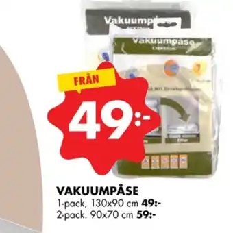 ÖoB Duralex vakuumpåsar erbjuda