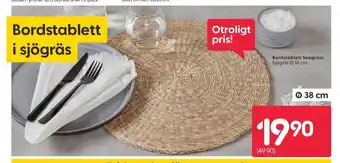 Pyrex bordstabletter