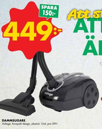ÖoB Voltage dammsugare erbjuda