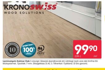 Rusta Kronoswiss laminatgolv erbjuda