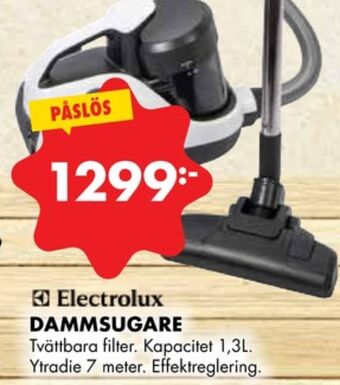 ÖoB Electrolux dammsugare erbjuda