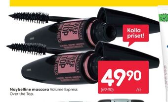 Rusta Maybelline mascara erbjuda