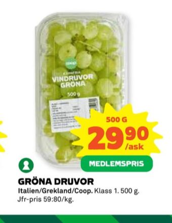 Coop Coop vindruvor erbjuda