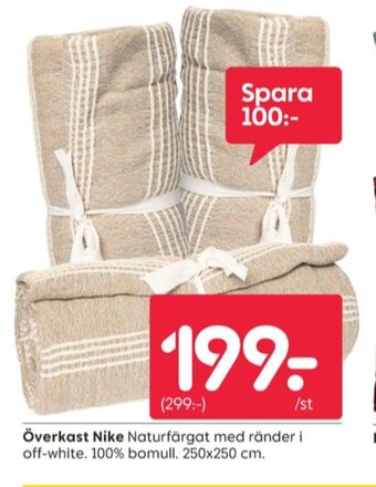Rusta Holly överkast erbjuda