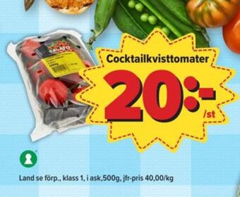 Östenssons Cocktailtomater erbjuda