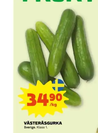 Stora Coop Änglamark västeråsgurka erbjuda