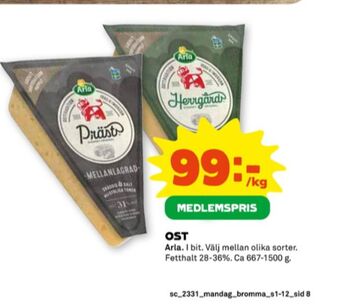 Stora Coop Arla herrgård erbjuda