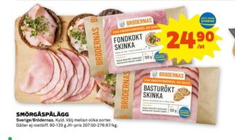 Stora Coop Bröderna nilsson skinka erbjuda