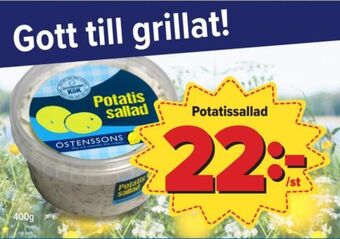 Östenssons Östenssons potatissallad erbjuda