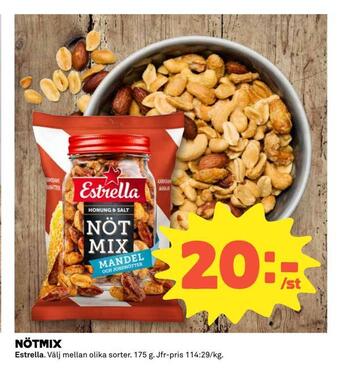 Coop Nötmix erbjuda