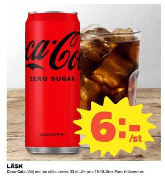 Coop Läsk erbjuda