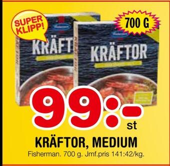 Nya Pulsen Kräftor, medium erbjuda