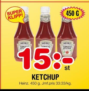 Nya Pulsen Ketchup erbjuda