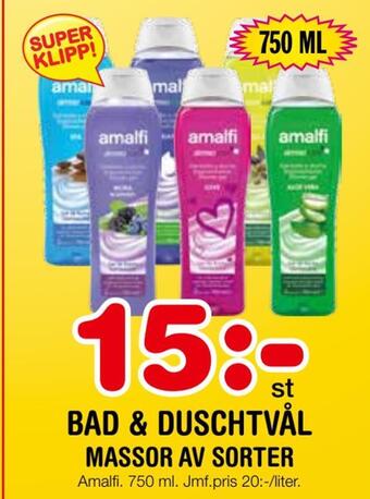 Nya Pulsen Bad & duschtvål erbjuda