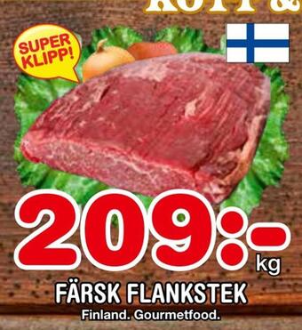 Nya Pulsen Färsk flankstek erbjuda