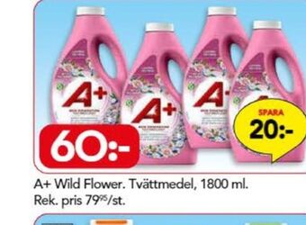 A+ tvättmedel flytande