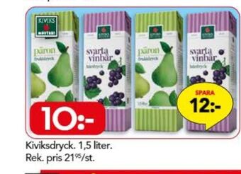 Bo Ohlsson Kivik fruktdryck erbjuda