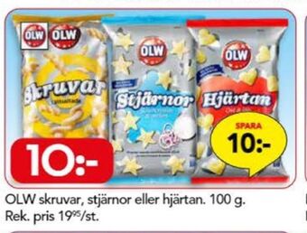 Bo Ohlsson Olw snacks erbjuda