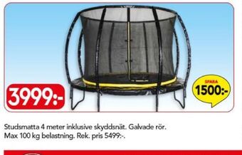Bo Ohlsson Supersurt studsmatta/trampolin erbjuda