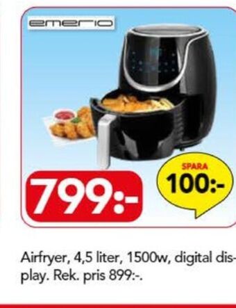 Bo Ohlsson Emerio fritös erbjuda