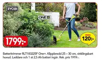 Ryobi kantskärare