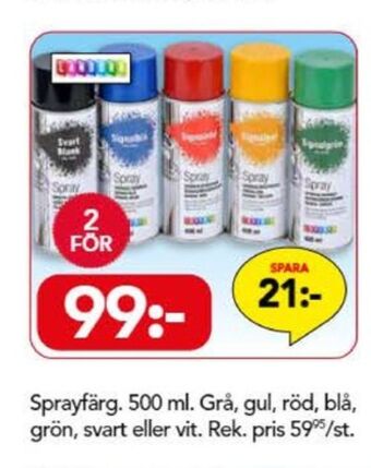 Bo Ohlsson Landora sprayfärg erbjuda