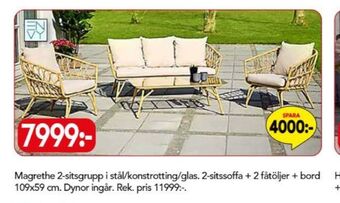 Bo Ohlsson Envy utemöbler erbjuda