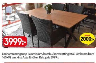 Bo Ohlsson Form living utemöbler erbjuda