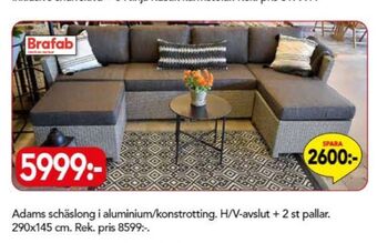 Bo Ohlsson Brafab utemöbler erbjuda