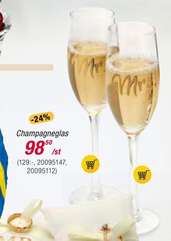 Guldfynd Champagneglas erbjuda