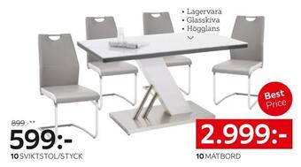 XXXLutz Matbord colombia erbjuda