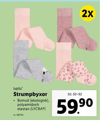 Lidl Strumpbyxor erbjuda