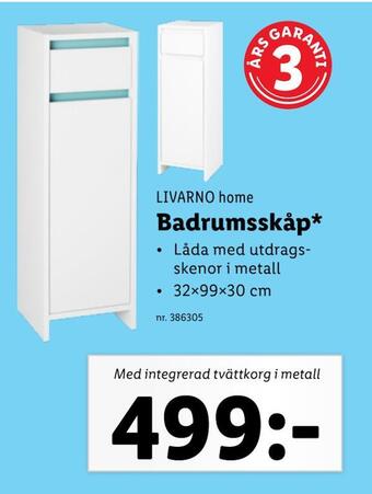 Lidl Badrumsskåp erbjuda