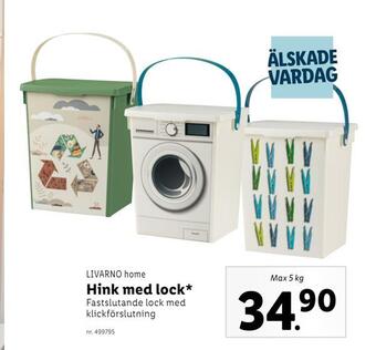 Lidl Hink med lock erbjuda