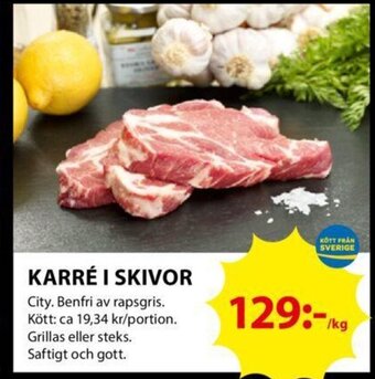 ICA Kvantum KARRÉ I SKIVOR erbjuda