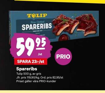 City Gross Spareribs erbjuda