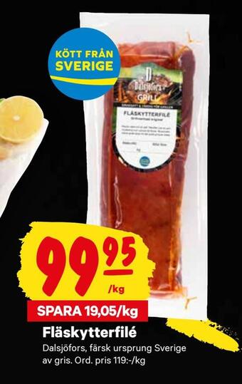 City Gross Fläskytterfilé erbjuda