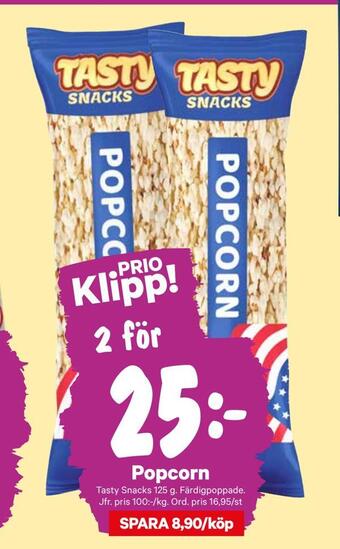 City Gross Popcorn erbjuda