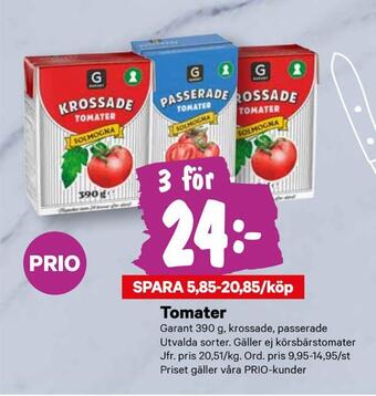 City Gross Tomater erbjuda