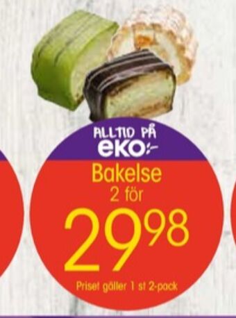 EKO Eko butiksbakat kaffebröd erbjuda