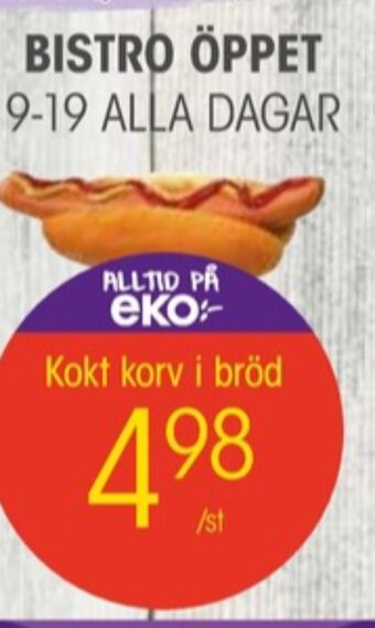 EKO Eko restaurang erbjuda