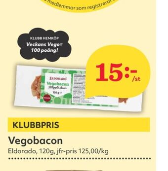Hemköp Eldorado baconskivor erbjuda