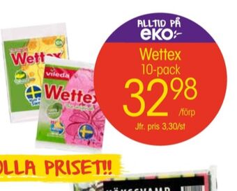 EKO Wettex diskdukar erbjuda