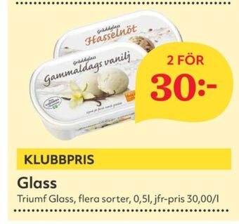 Hemköp Sia gräddglass erbjuda
